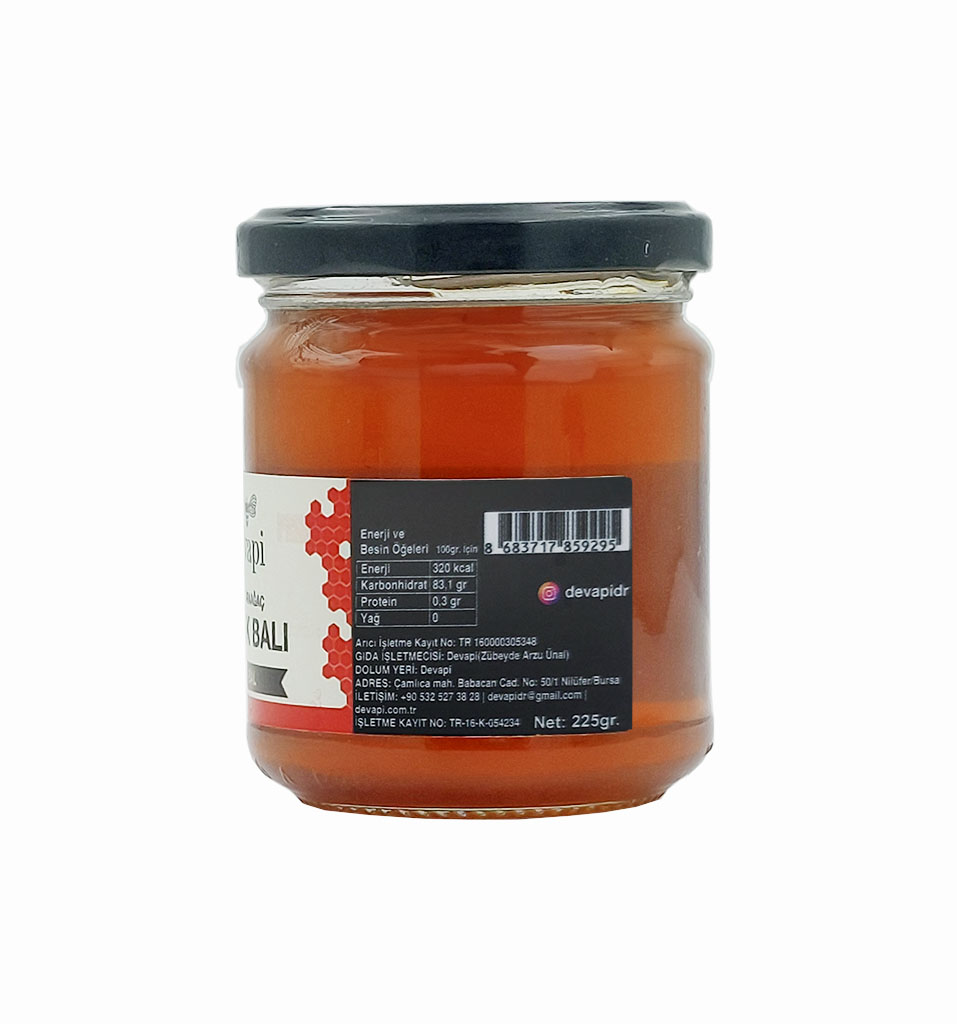 ESKİKARAAĞAÇ ÇİÇEK BALI 225gr - Görsel 3