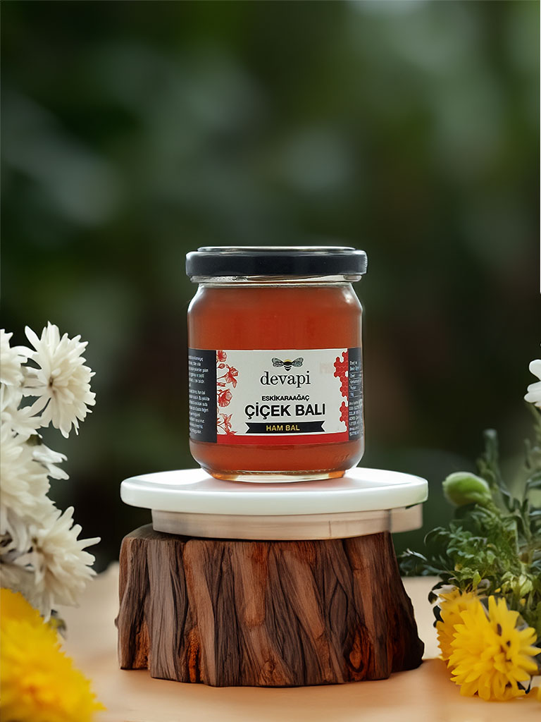 ESKİKARAAĞAÇ ÇİÇEK BALI 225gr - Görsel 2